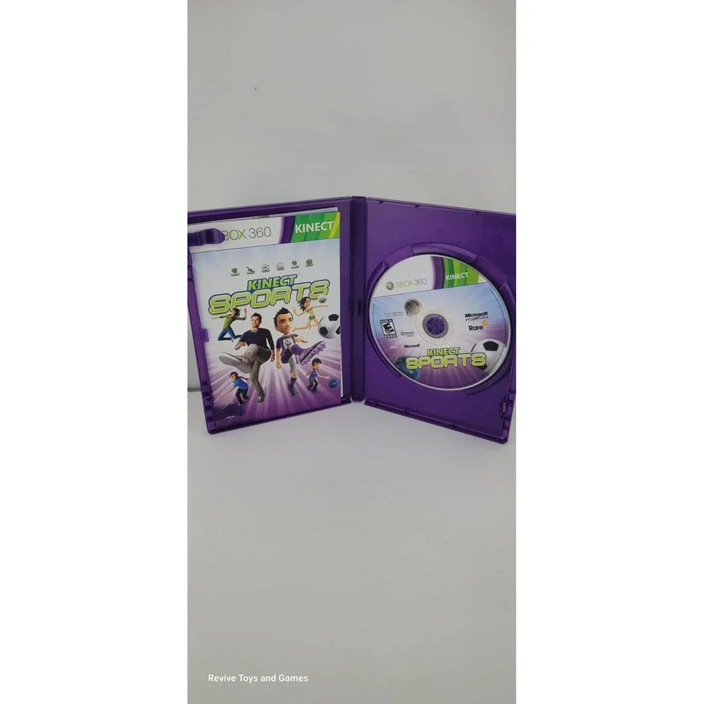 Kinect Sports (Microsoft Xbox 360, 2010)‎ CIB Complete Tested and Working Great